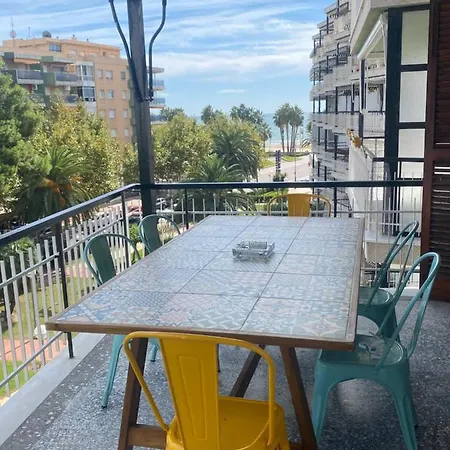 Salou : Spacieux Appartement 100 M2 Vue Sur Mer Esterno foto